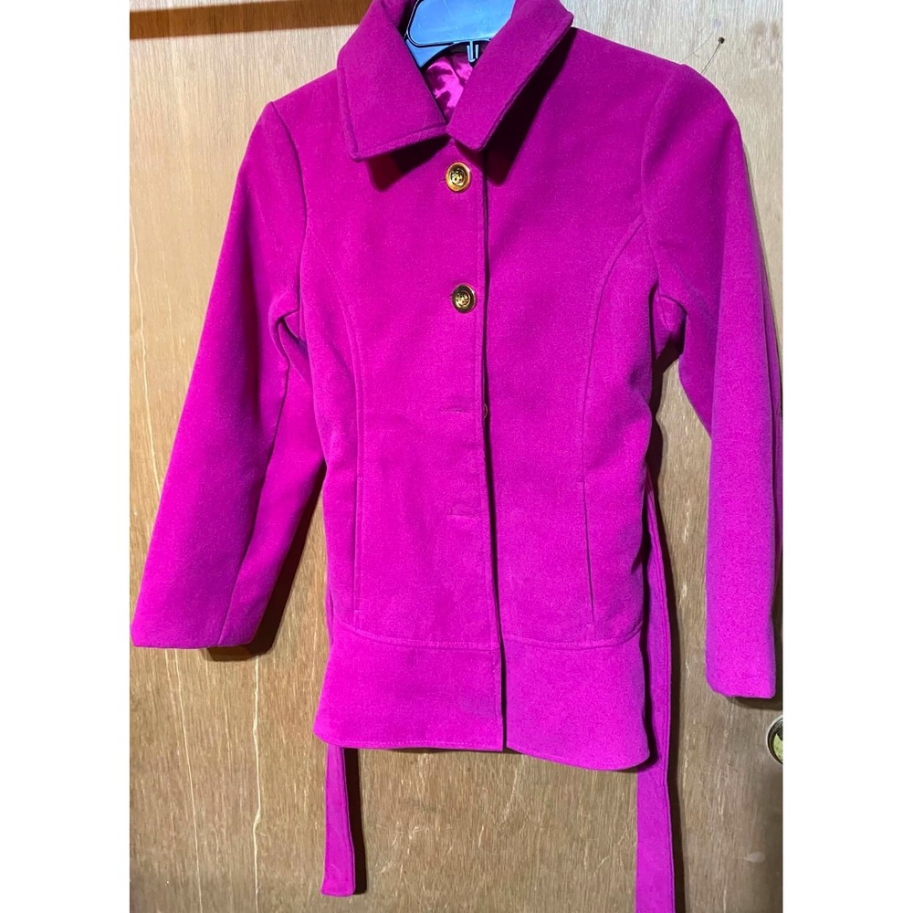 Girls Pink Peacoat Canyon River Blues Hot Pink Size 16